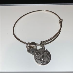 Alex and Ani Because I love you bracelet